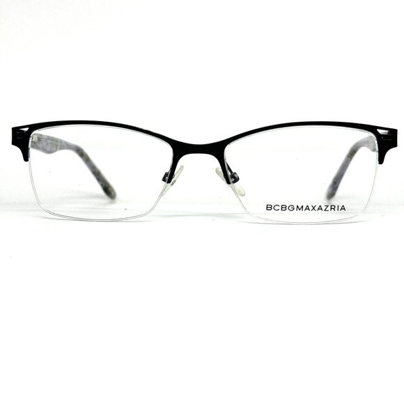 BCBGMAXAZRIA Milena Blue Nightfall Eyeglasses Frame 54-17-135mm H13534
